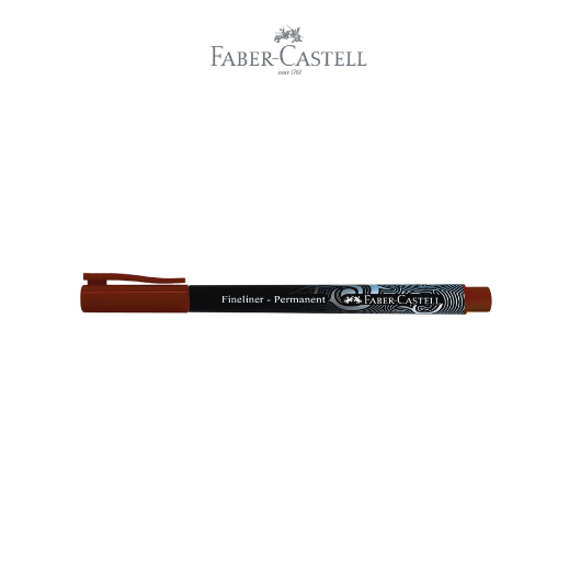 Tinta Cokelat Permanen Fineliner