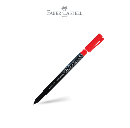 Fineliner Permanent Red Ink
