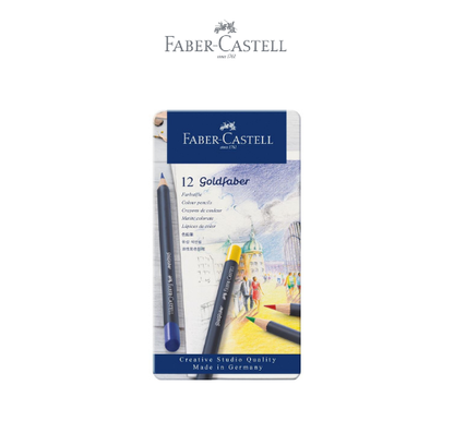 Goldfaber Colour Pencil Tin of 12