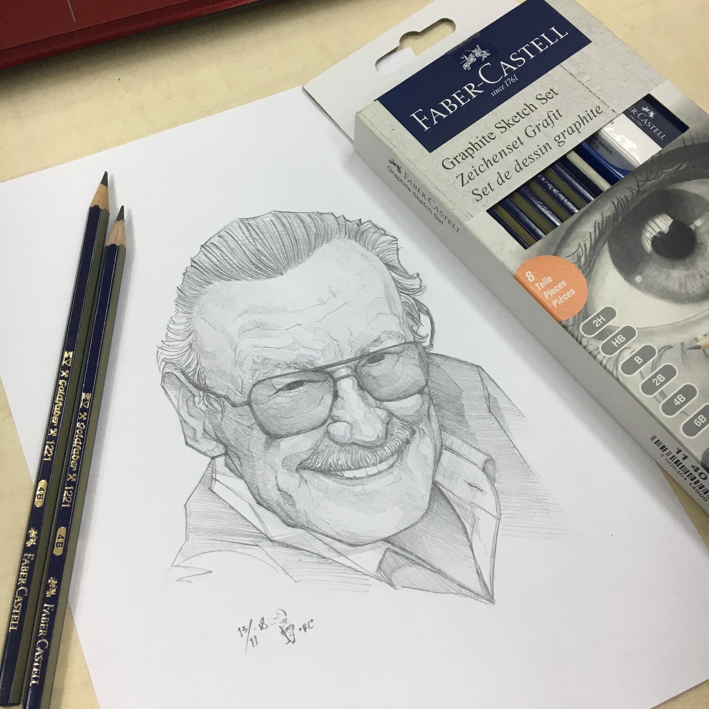 Graphite Sketch Set Goldfaber