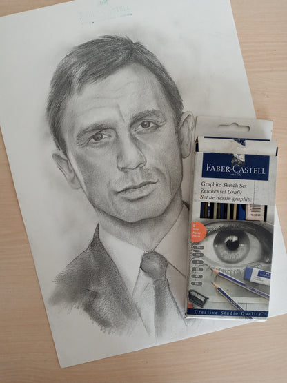 Graphite Sketch Set Goldfaber