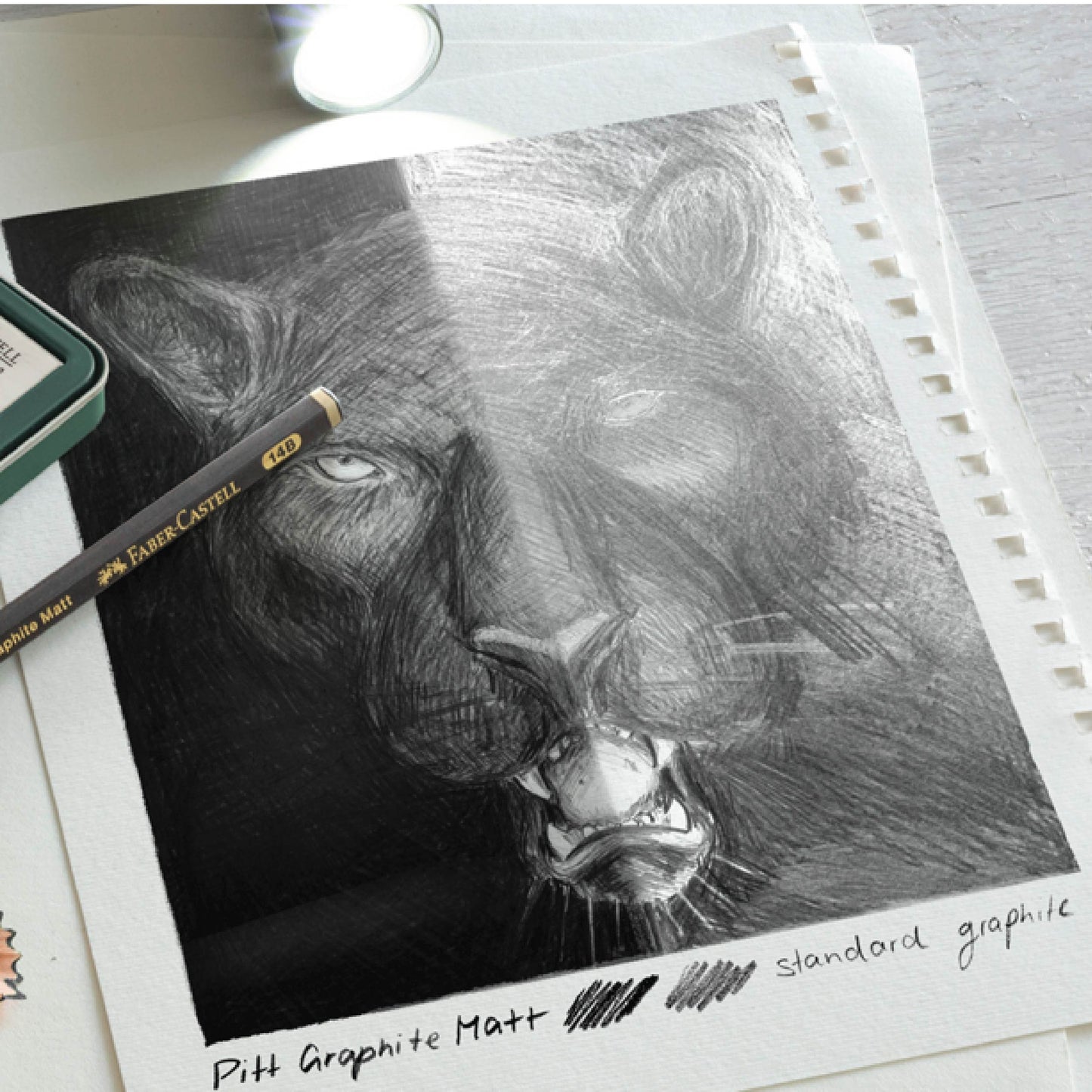PITT Graphite Matt 6B
