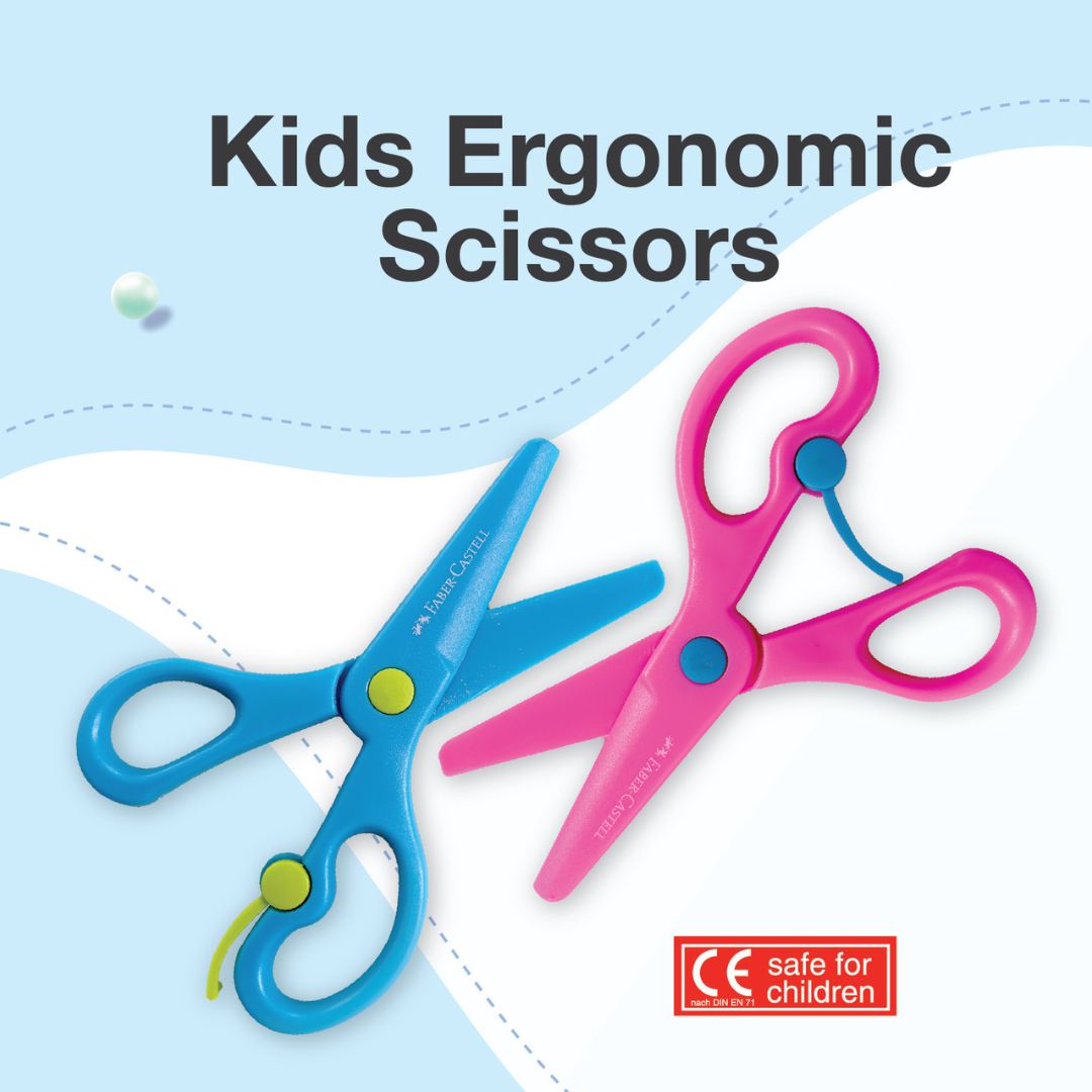 Kids Ergonomic Scissors