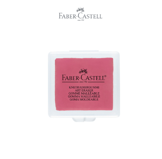 Kneadable Eraser Yellow/Red/Blue in Plastic Box