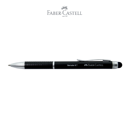 Pen Vernate 0.7 Black Barrel Black - Blue Ink