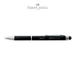 Pulpen Vernate 0.7 Hitam Laras Hitam - Tinta Biru