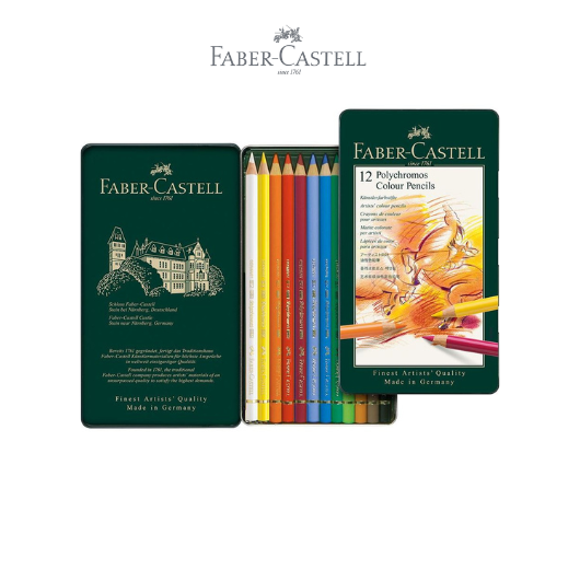 Polychromos Artists' Colour Pencils kaleng isi 12