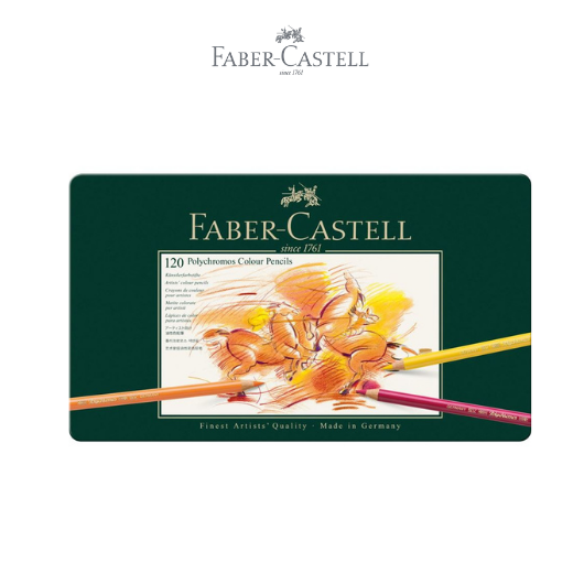 Polychromos Artists' Colour Pencils Tin of 120