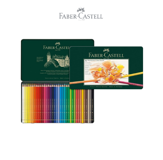 Pensil Warna Polychromos Artists kaleng isi 36