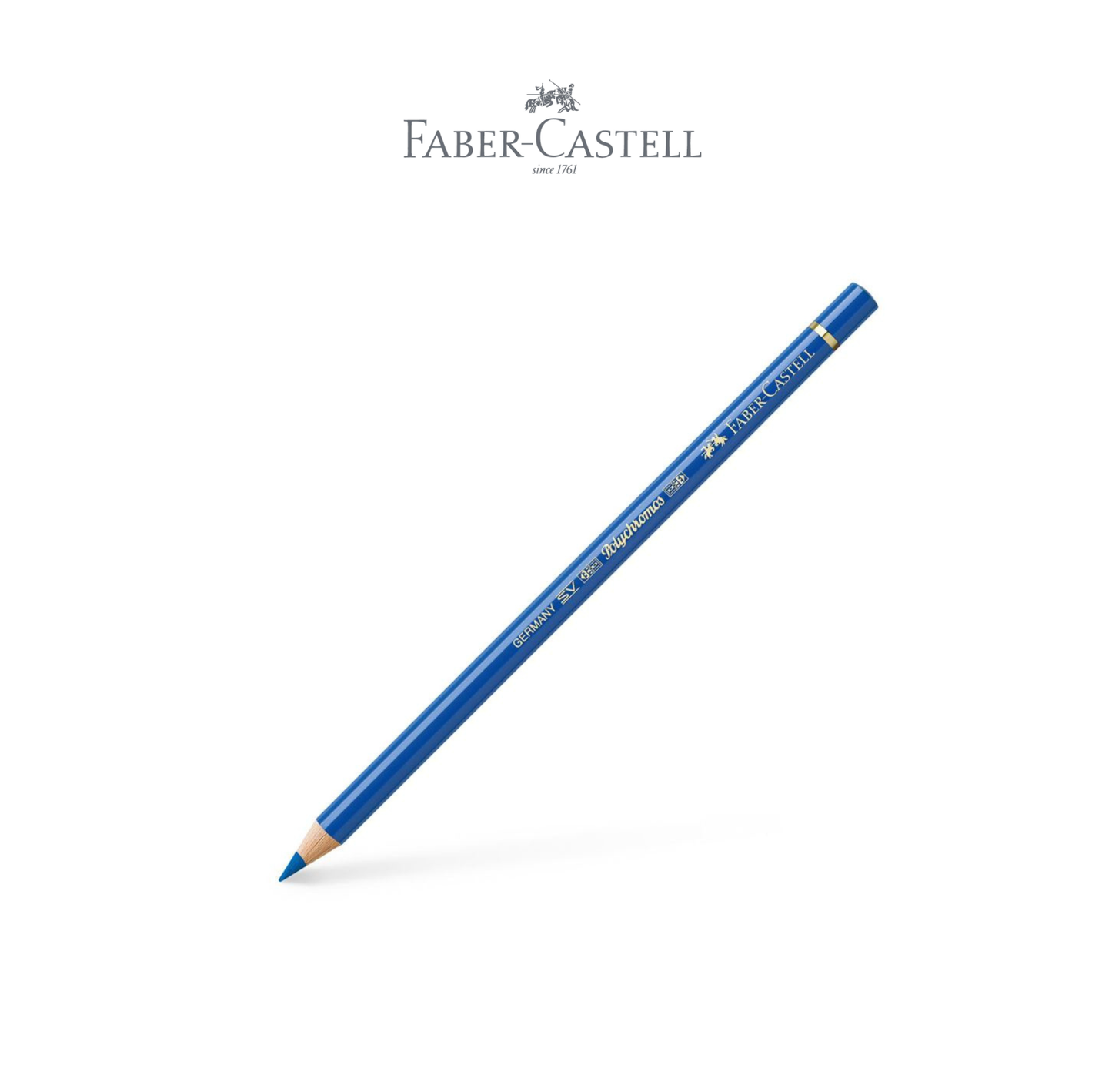 Pensil Warna Polychromos biru kehijauan kobalt