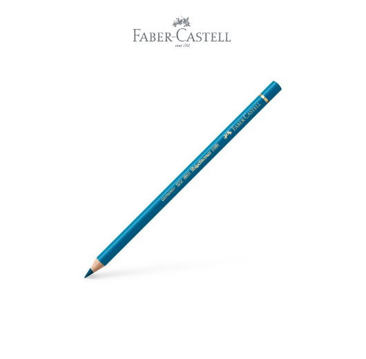 Polychromos Pensil Warna biru kehijauan kobalt