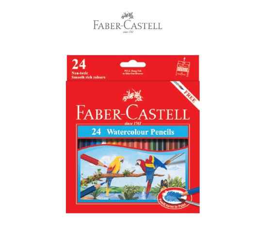 Watercolour Pencils Parrot 24 L