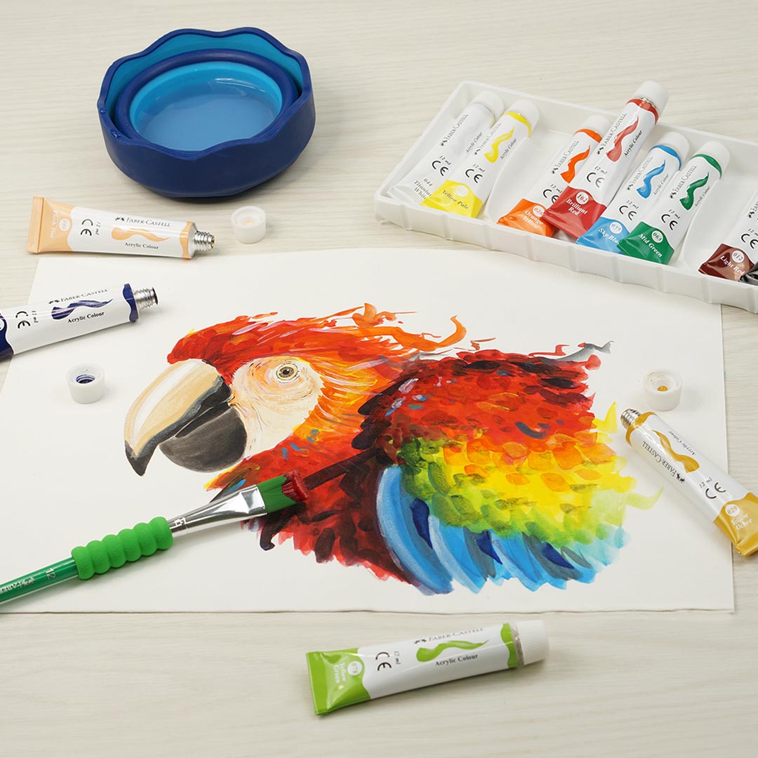 Acrylic Colours Set 12