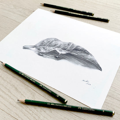 Black Pencil Castell 9000 3B (P*)