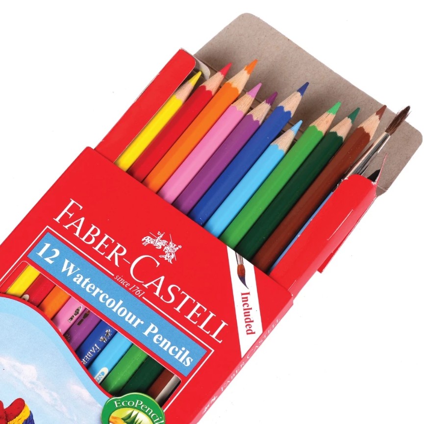 Watercolour Pencils Parrot 12 L